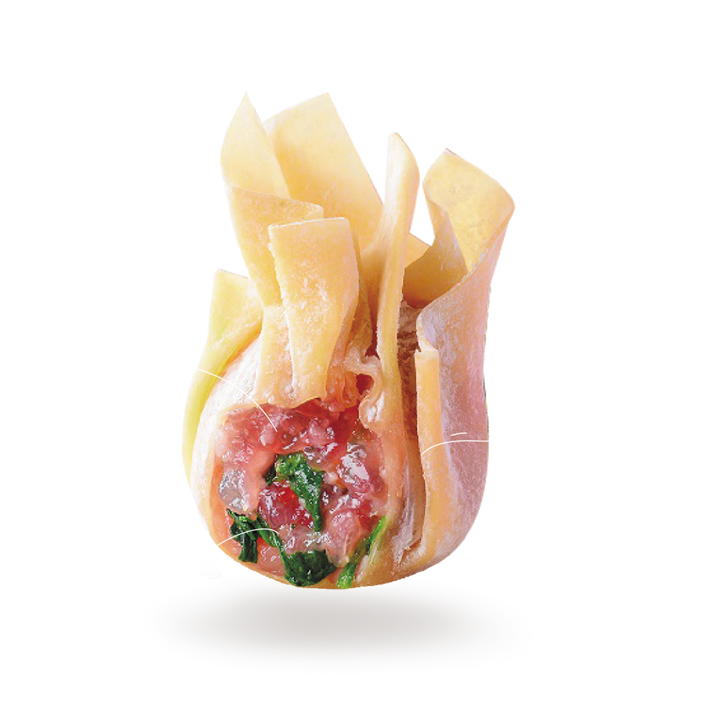 荠菜鲜肉云吞
