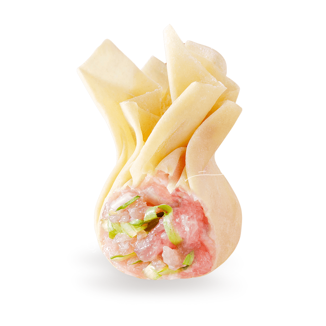 荠菜鲜肉云吞